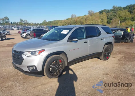 2021 Chevrolet Traverse Fwd Premier from USA, damaged, VIN 1GNERKKW8MJ202875